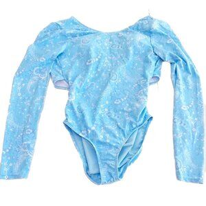 ❤️ 🆕 TAMNOON Blue girls Bathingsuit Size 16